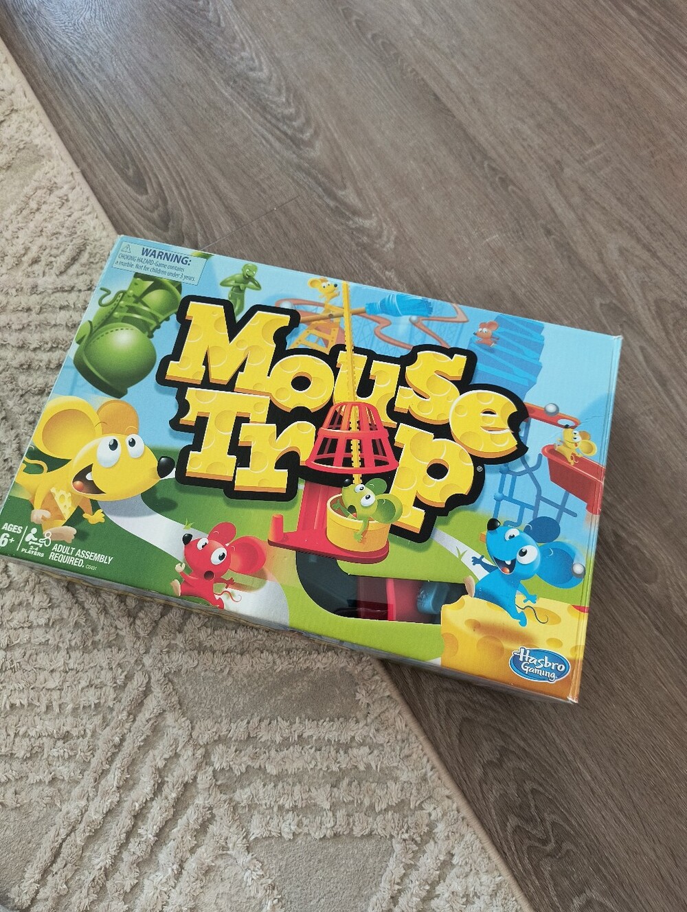Hasbro 2016 Mouse Trap Game Complete